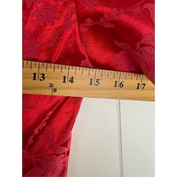 Vintage Petite Jazz Vintage Coquette Dress Bridgerton Red Size 6 California - Picture 4 of 7